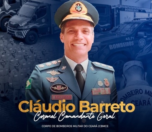 Coronel Comandante-Geral José Cláudio Barreto de Sousa