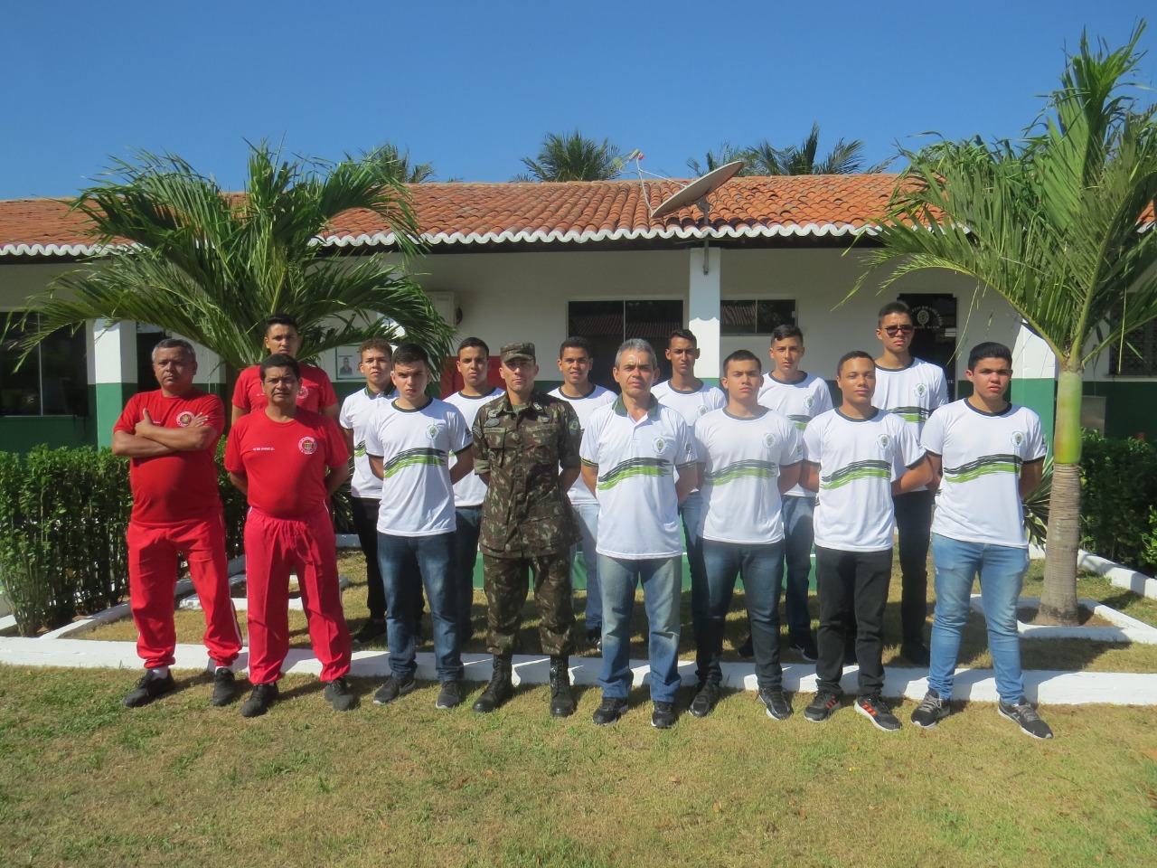 Alunos da EsIM/10ª RM do CMCB visitam os Tiros de Guerra de Camocim e Parnaíba