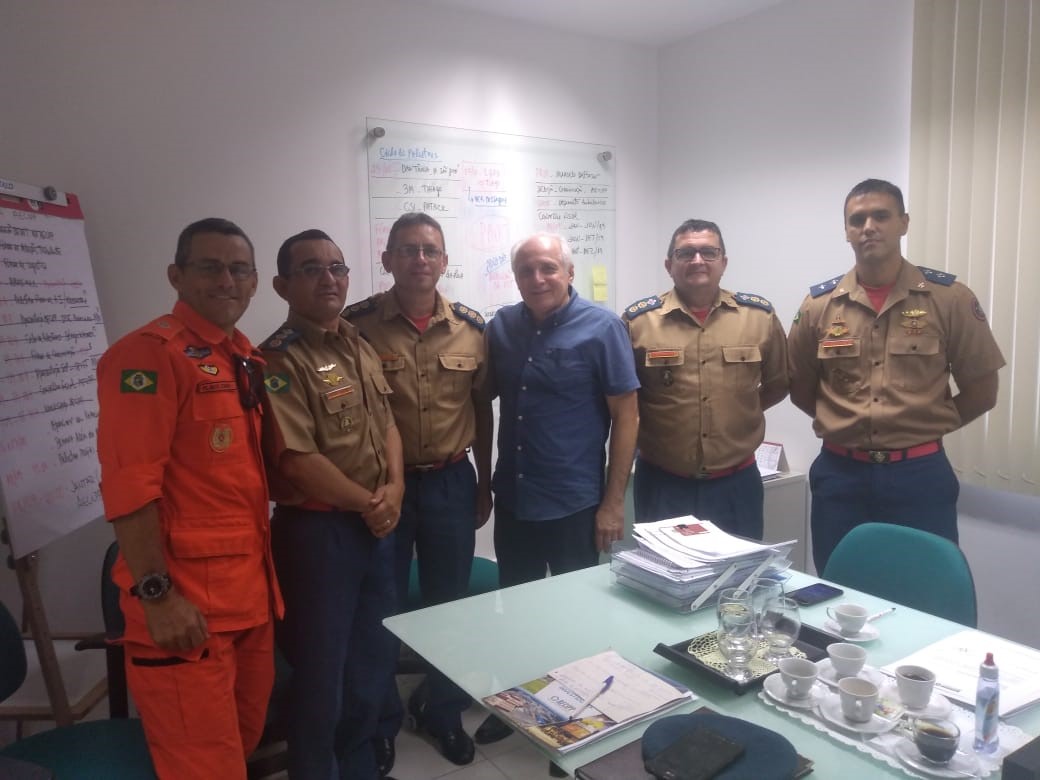 CBMCE participa de reunião do PAM Pecém