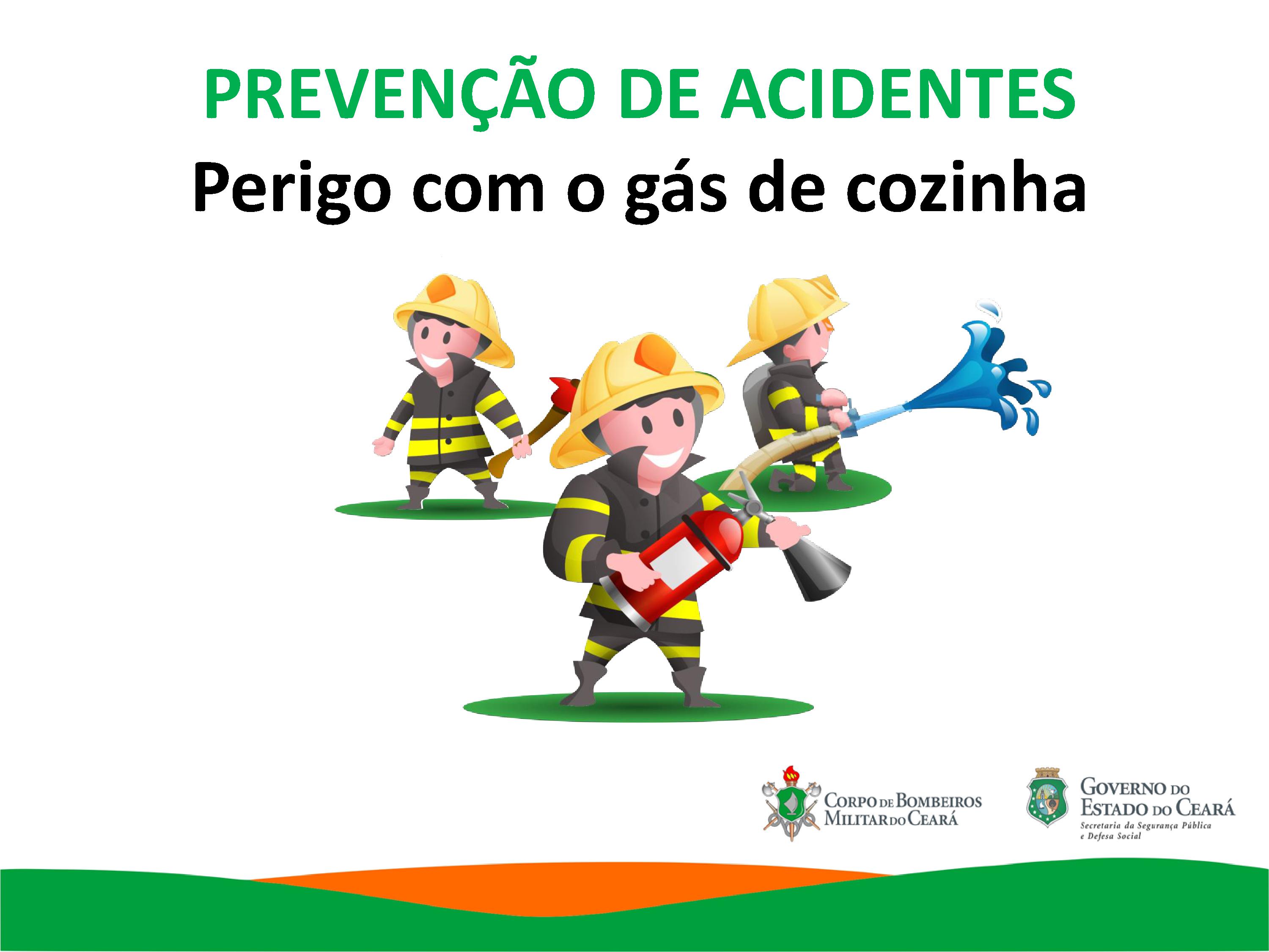 Corpo de Bombeiros sugere prevenção para acidentes domésticos com o gás de cozinha