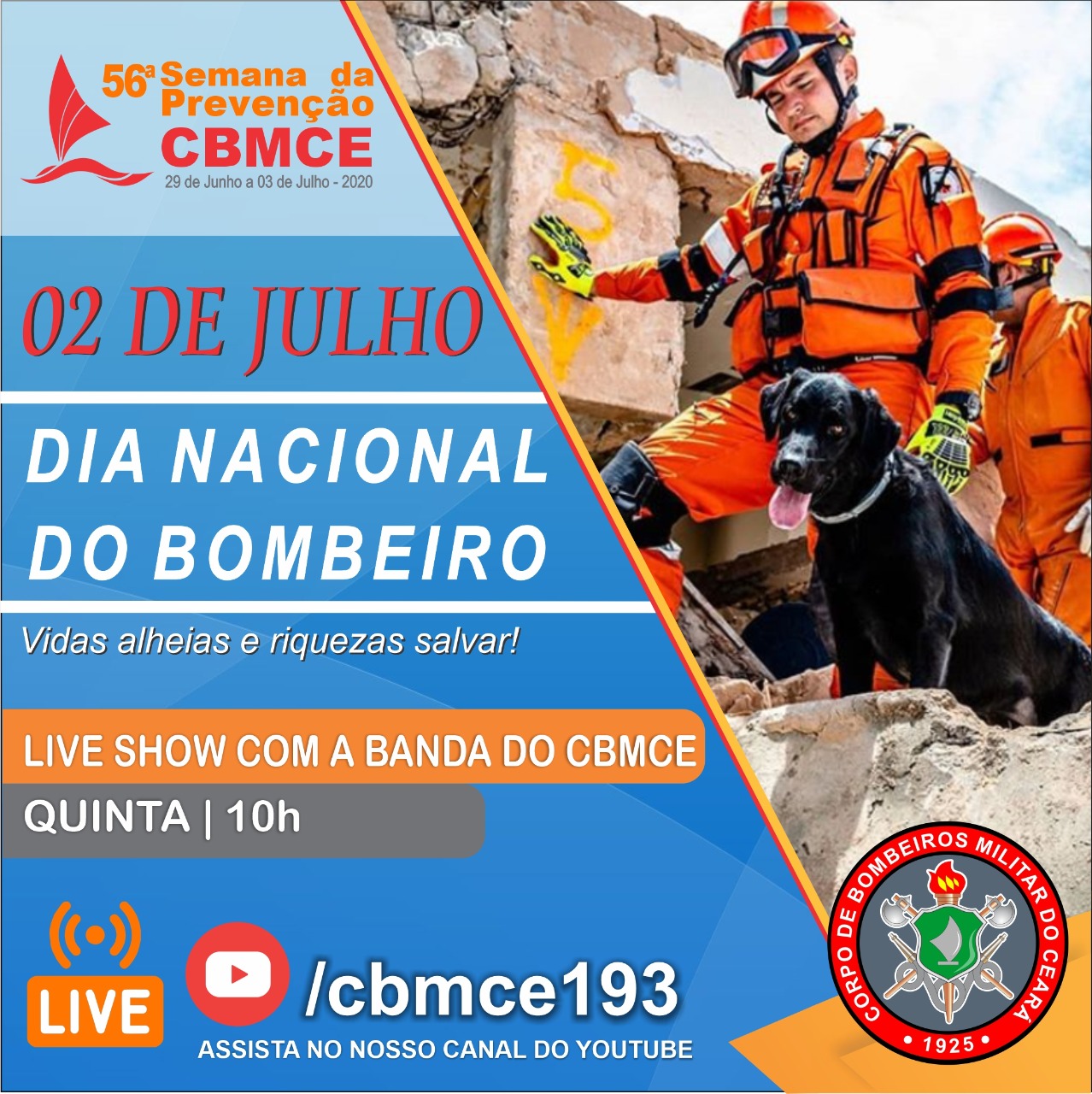 2 de Julho - "Dia do Bombeiro Brasileiro" e a "Semana de ...