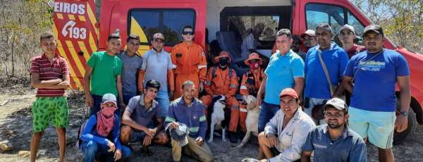 Corpo de Bombeiros atua no resgate de idoso desaparecido em Canindé