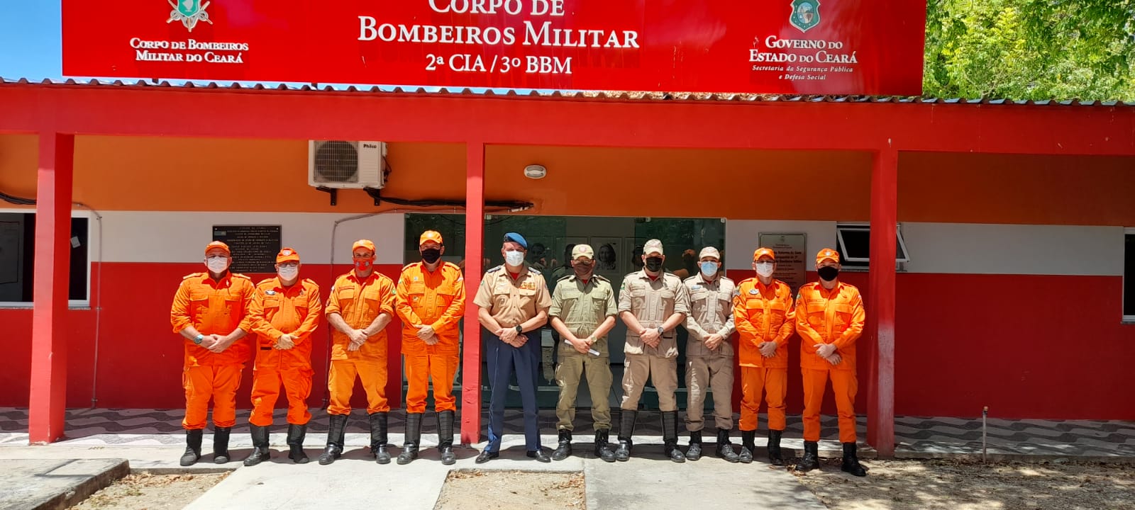Comando de Bombeiros do Interior visita Unidades Operacionais de Canindé, Tauá e Crateús