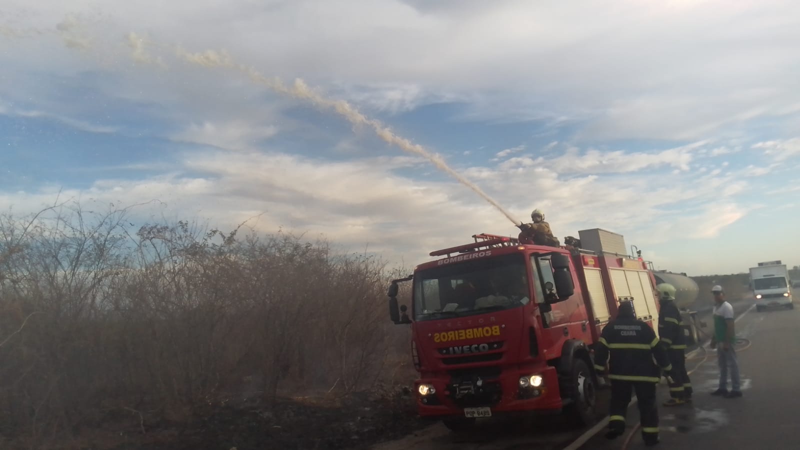 CBMCE - Incêndio Limoeiro do Norte