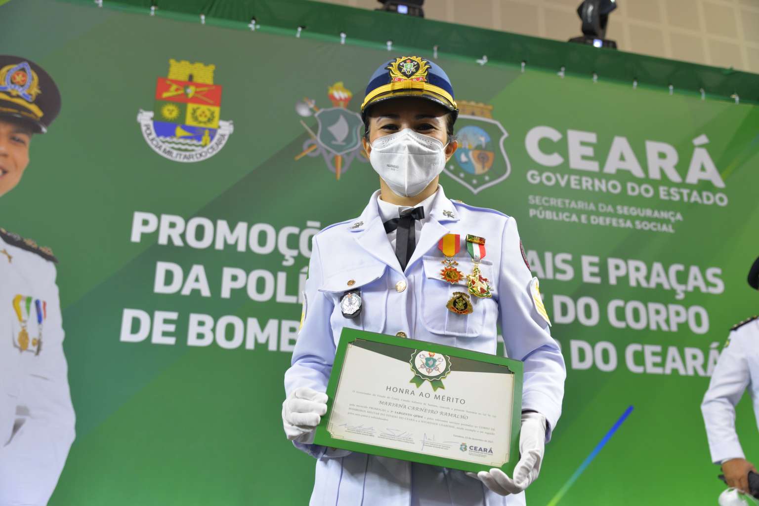 CBMCE Promoção Sargento Mariana