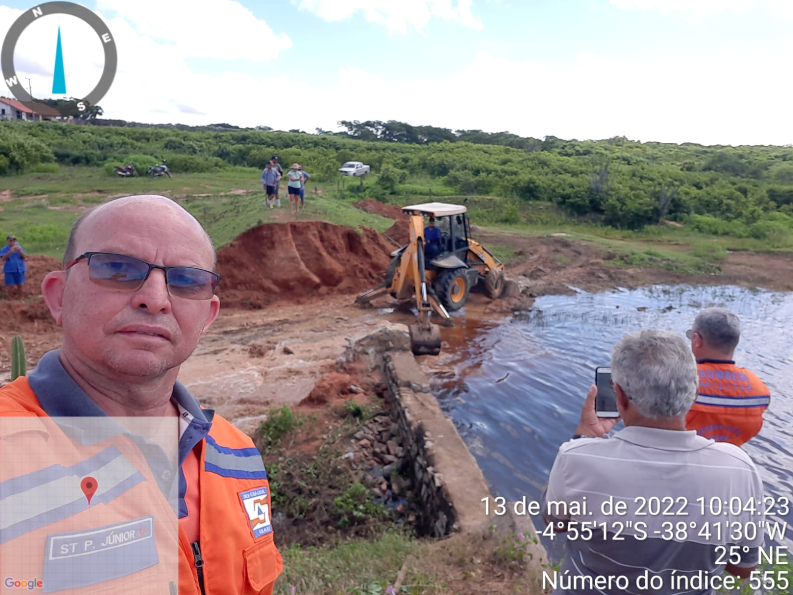 CEDEC realiza avaliação de risco em barragem em Quixadá/CE
