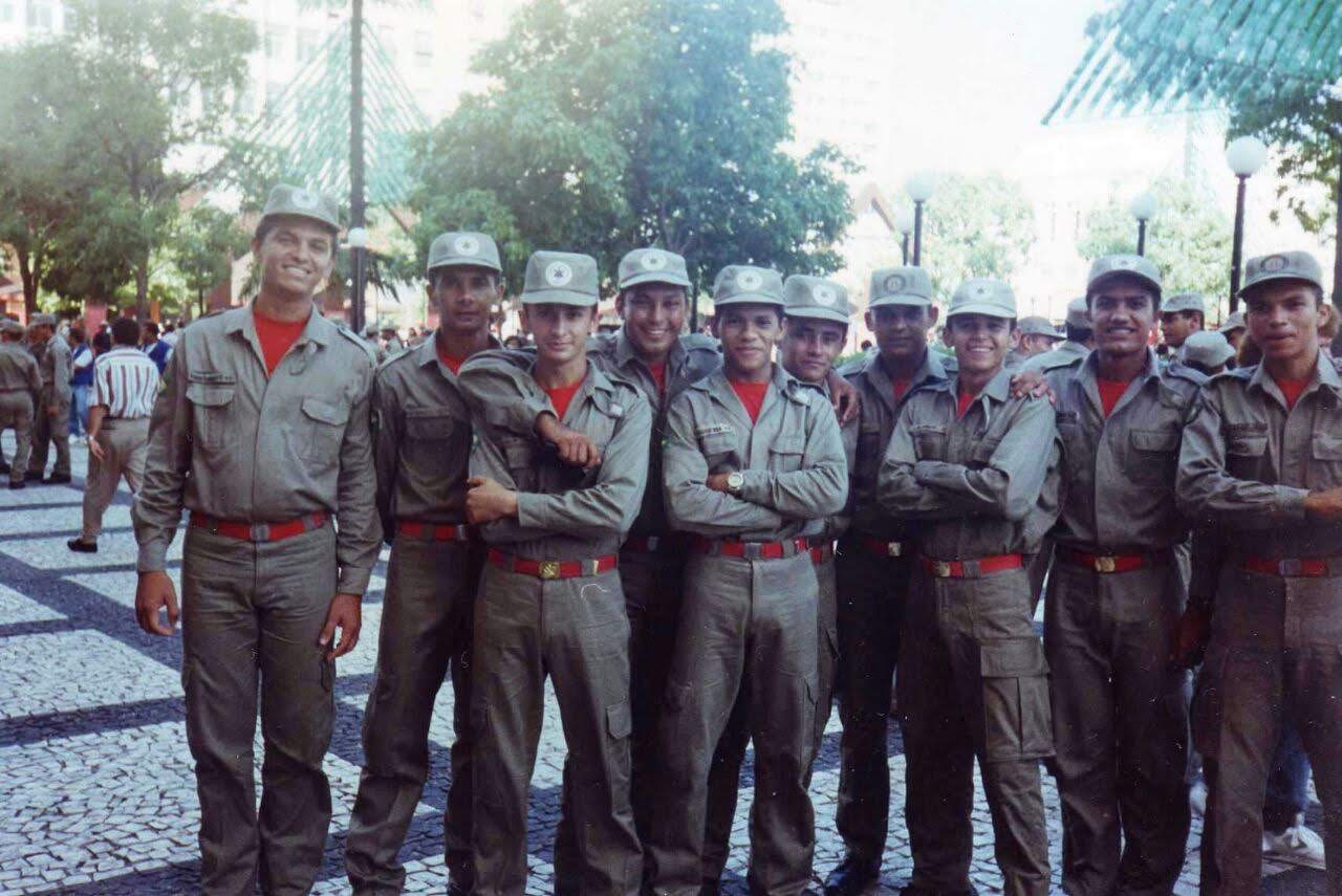 Homenagem aos 27 anos da Turma de Soldados de Fileira de 1995