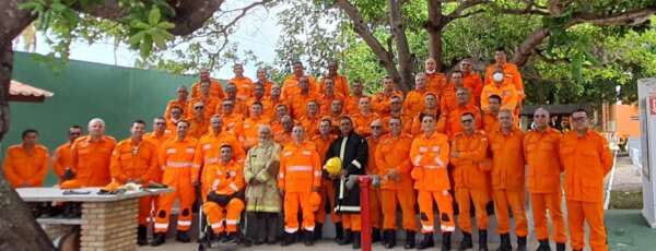 Curso de Habilitação de Oficiais BM tem instrução em centro de treinamento com certificação internacional