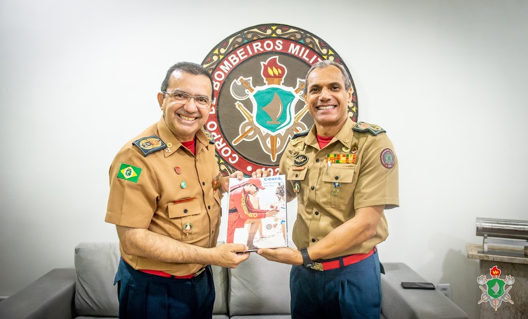 Coronel Comandante-Geral Barreto recebe do seu antecessor relatório de gestão (2021-2022)