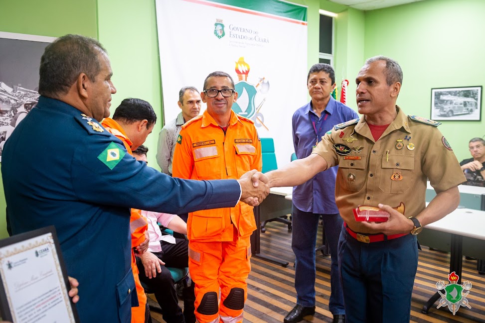 1ª promoção a tenente-coronel do quadro de oficiais da administração do Corpo de Bombeiros do Ceará