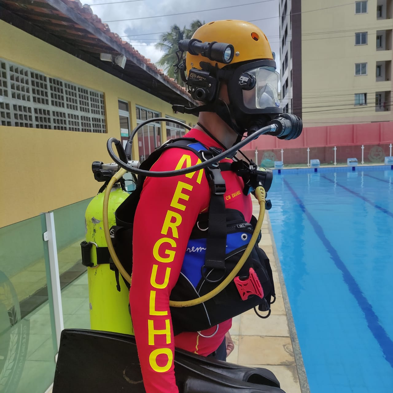 Dando continuidade as atividades, os Mergulhadores não param de treinar!