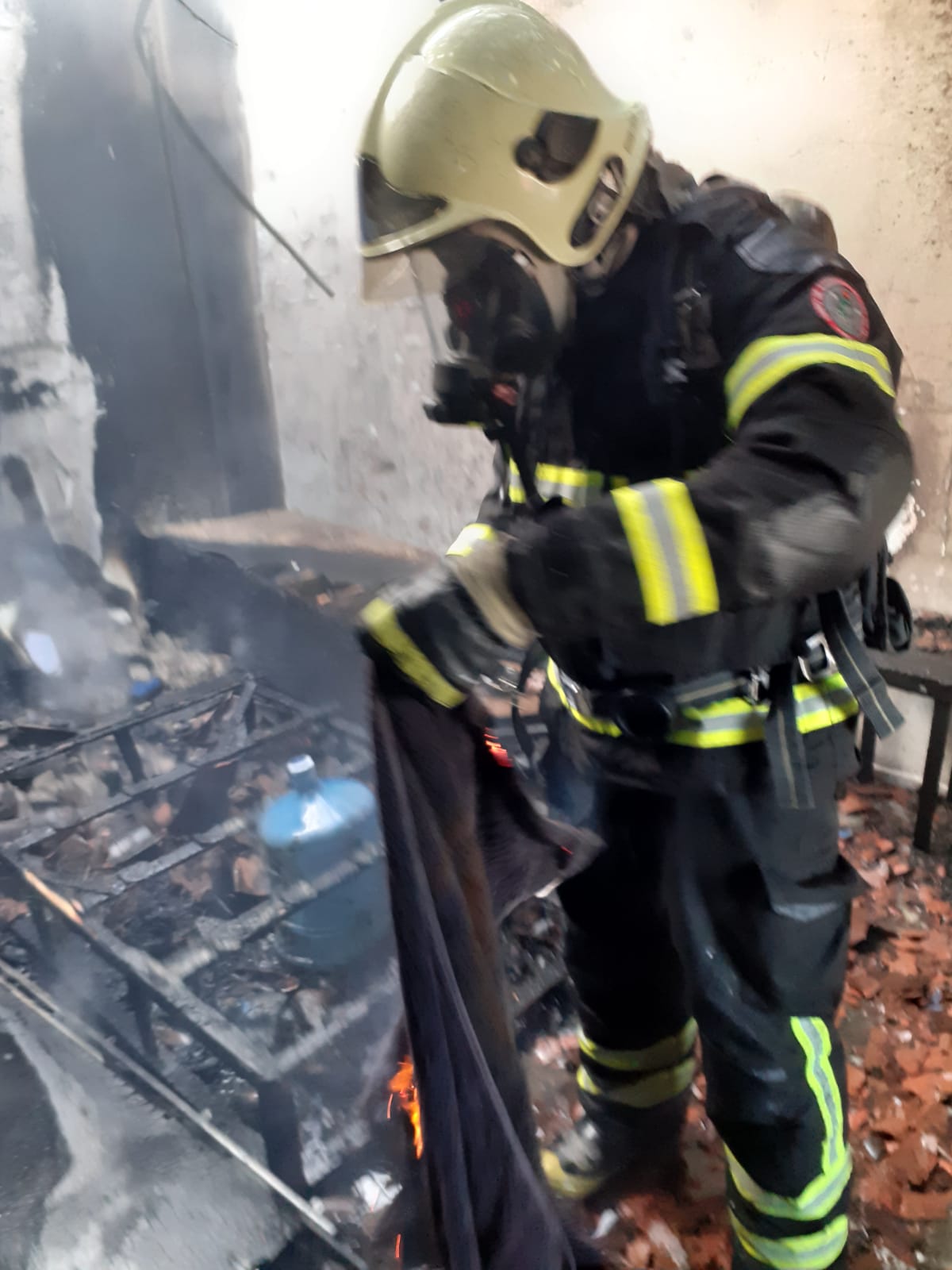 Corpo de Bombeiros é acionado para atender incêndio no HUOP em Cascavel