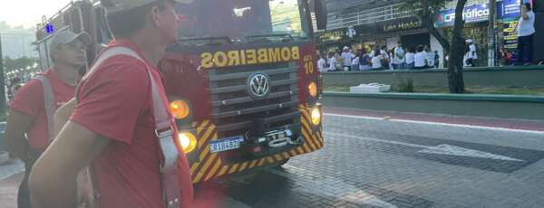Corpo de Bombeiros atua com prevenção na Caminhada pela Paz