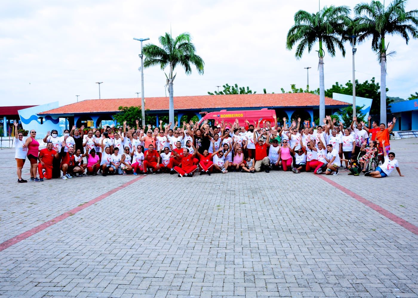 Corpo de Bombeiros celebra o Dia Internacional da Mulher em Sobral com aulão do PSBS
