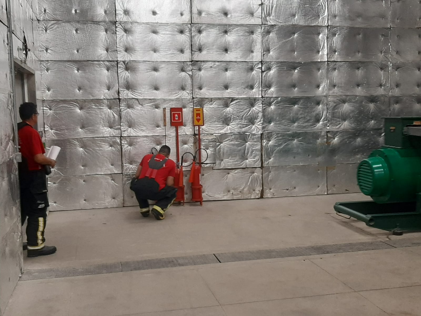 Corpo de Bombeiros se familiariza com o sistema preventivo do Aeroporto Pinto Martins