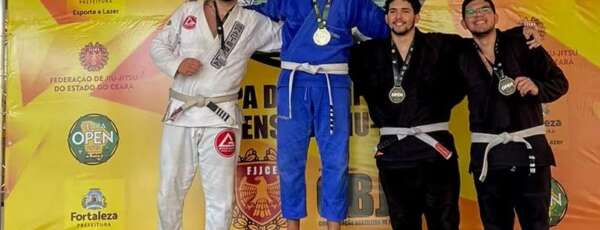 Projeto do CBMCE conquista medalhas no Campeonato Cearense de jiu-jitsu