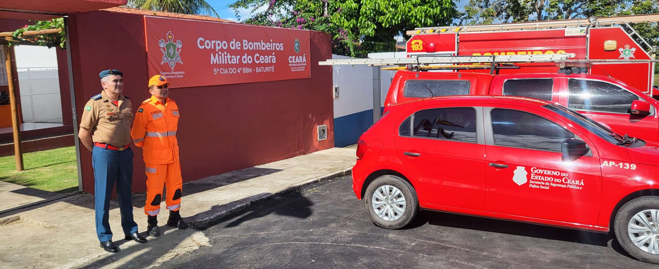 Governo do Ceará entregou nova sede da 5ª Companhia do 4º Batalhão em Baturité