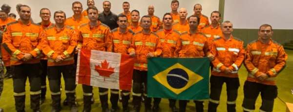 Bombeiro militar cearense retorna após combater incêndios florestais no Canadá