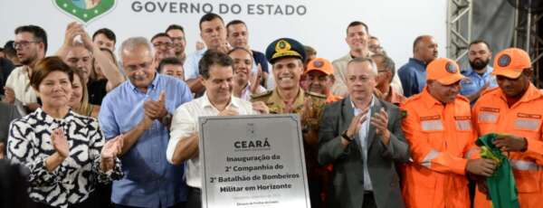 Governo do Ceará inaugura nova sede da 2º Companhia do CBMCE em Horizonte
