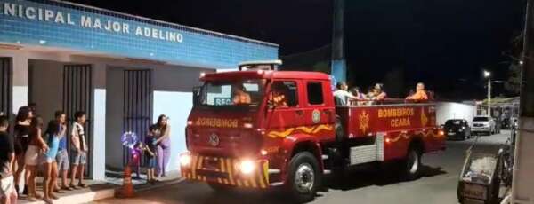 Bombeiros Militares de São Gonçalo do Amarante participam em atividades do dia das crianças