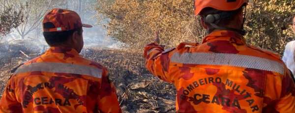CBMCE atua ininterruptamente em combate a incêndio no Parque do Cocó