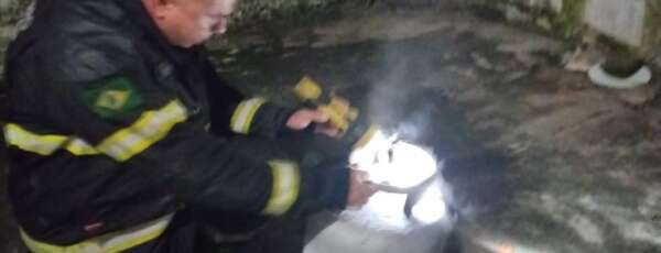 Incêndio em residência por vazamento de gás de cozinha deixa um ferido em Fortaleza
