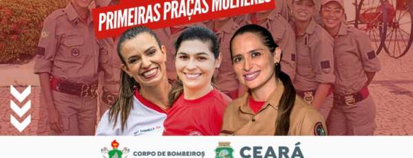 15 anos das primeiras praças mulheres do Corpo de Bombeiros do Ceará