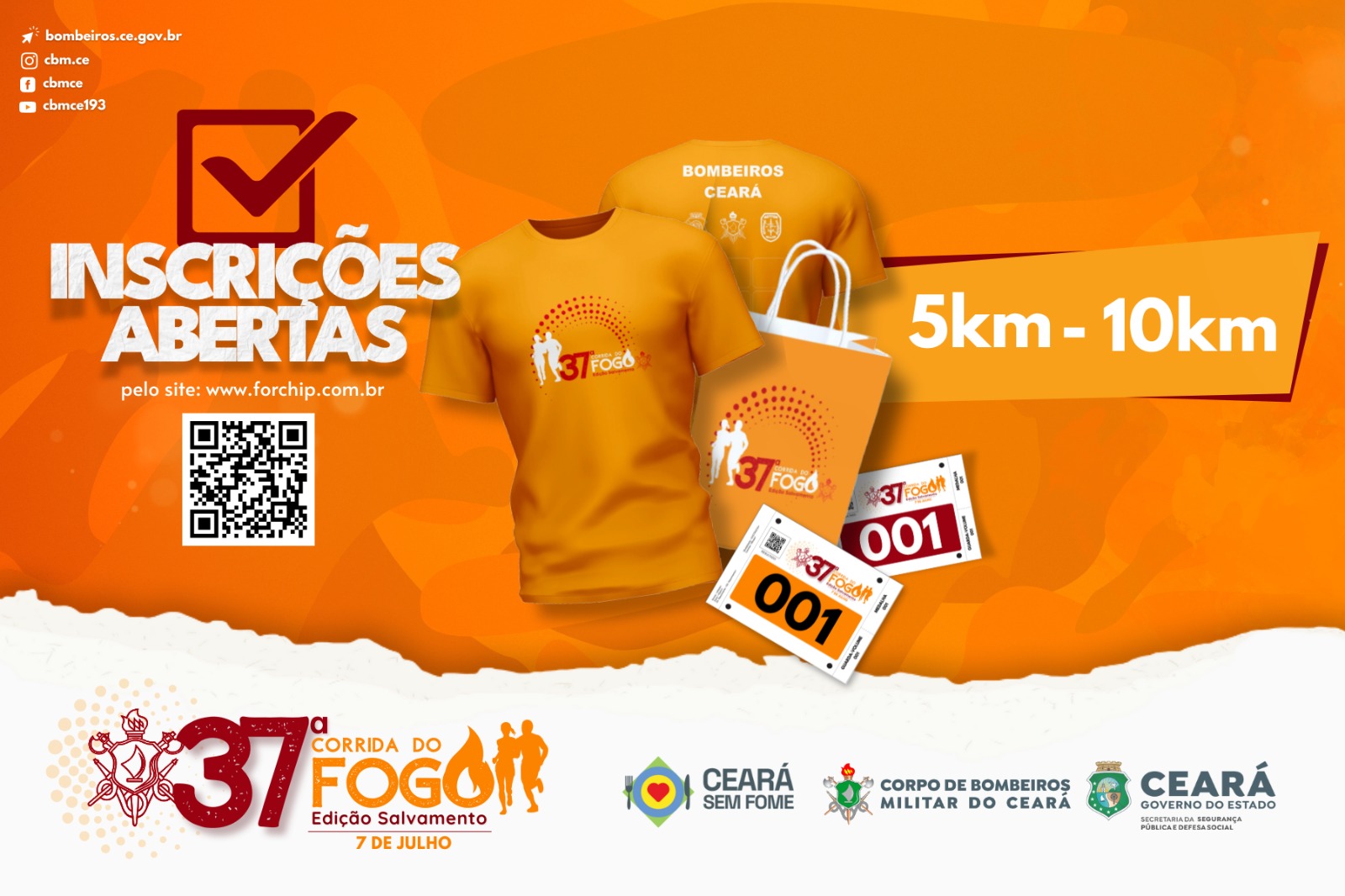 37ª Corrida do Fogo – Inscrições Abertas!