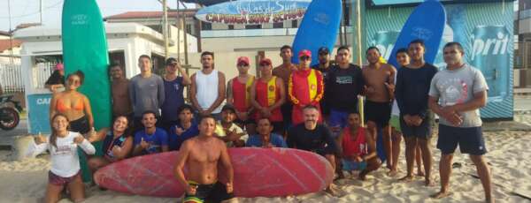 Corpo de Bombeiros conclui mais uma turma do Projeto Surf Salva em Cascavel