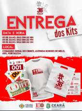 61ª Semana de Prevenção | 38ª Corrida do Fogo – Entrega dos kits