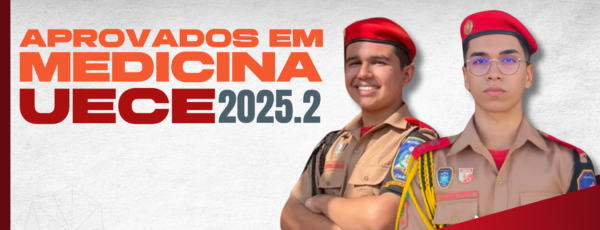Dois alunos do Colégio dos Bombeiros passam em medicina na UECE