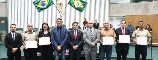 CBMCE é Homenageado na Alece pelos 14 Anos da AESP/CE