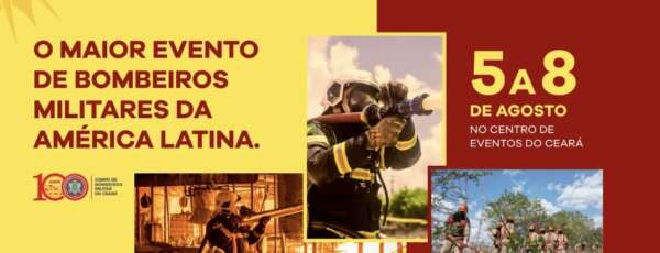 Fortaleza sedia o Conabom 2025, maior congresso de bombeiros da América Latina