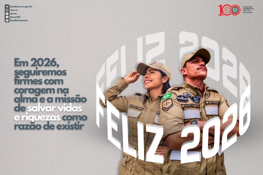 Mensagem de Ano Novo do CBMCE