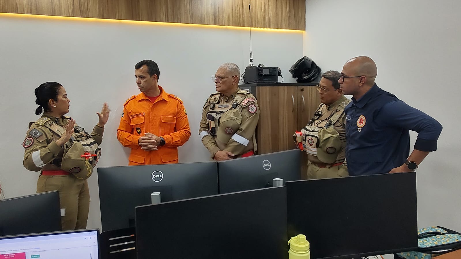 Bombeiros Militares do Ceará conhecem modelo integrado entre Samu e Bombeiros de Alagoas