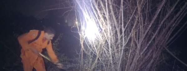 Incêndio em vegetação em Ipueiras