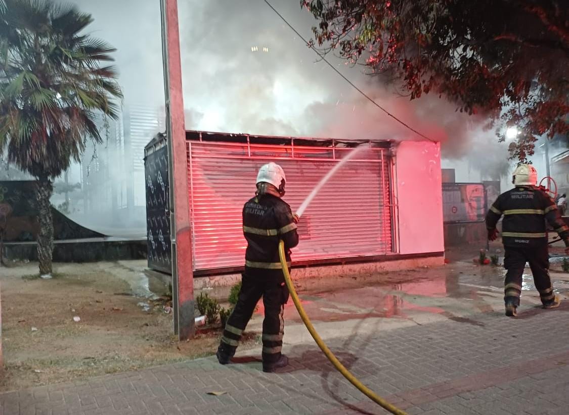 529 incêndios em edificações comerciais foram combatidos pelo Corpo de Bombeiros em 2026