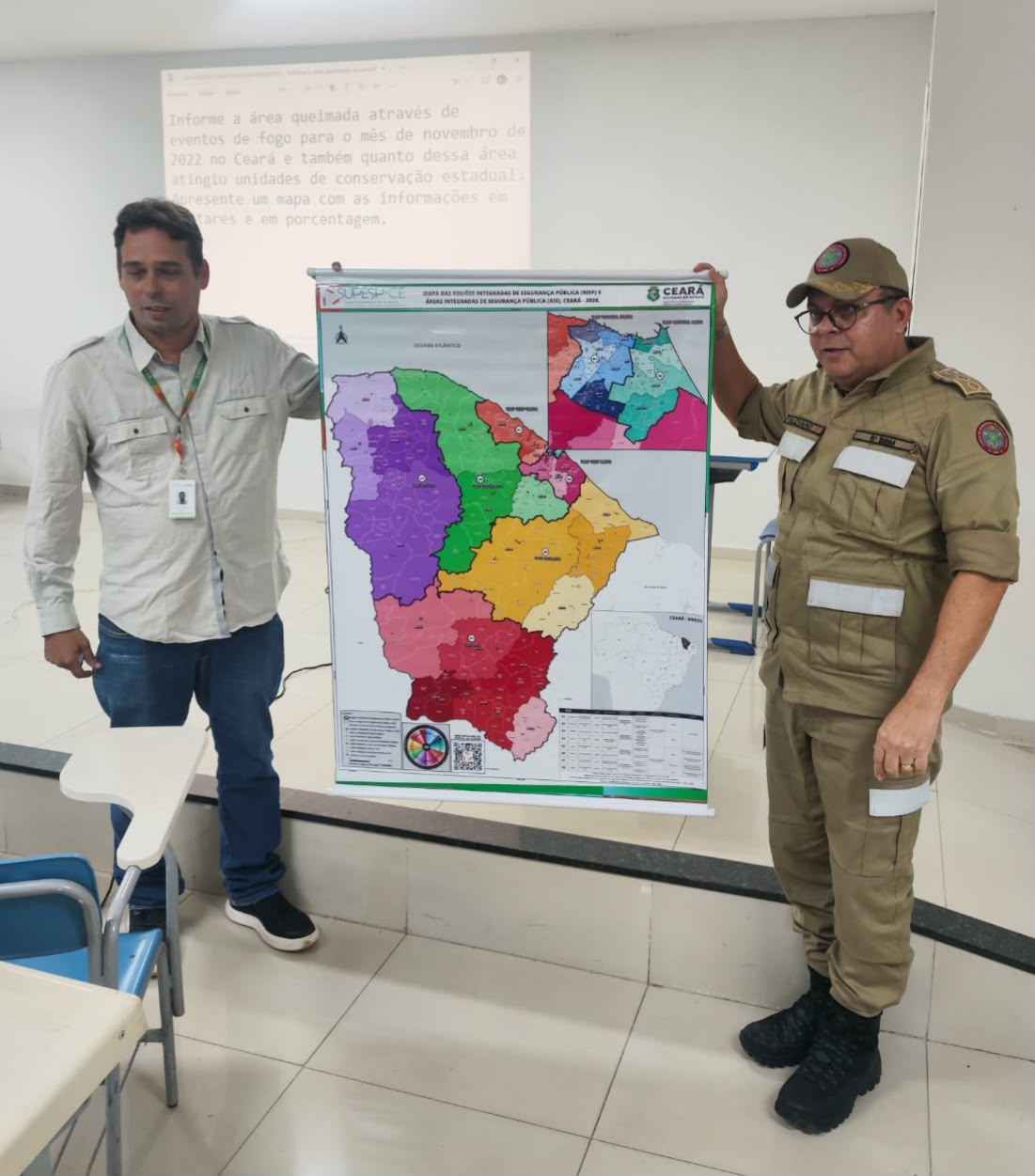 CBMCE, AESP geoprocessamento